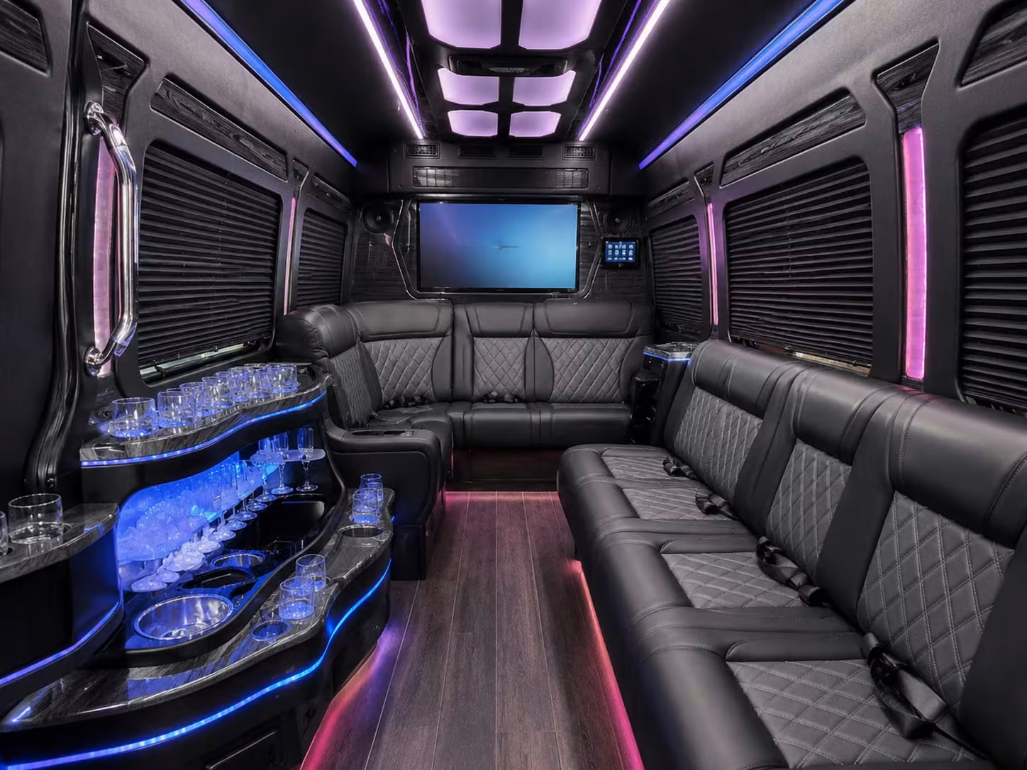 bus rental options for stockton trips