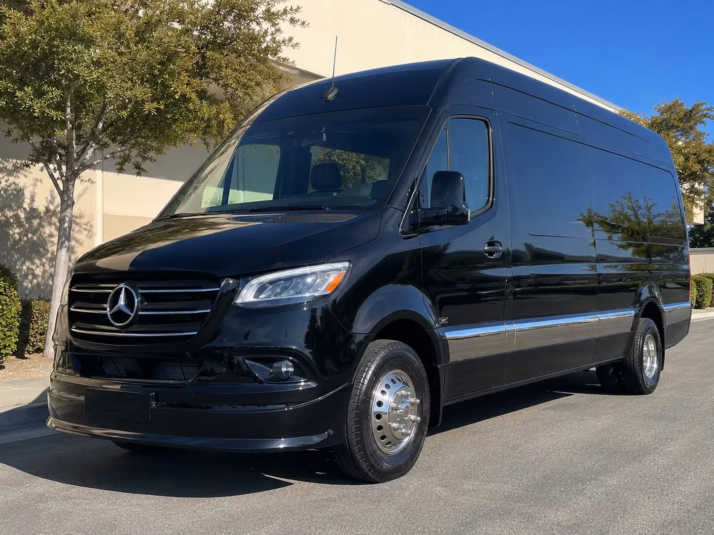 sprinter van with driver